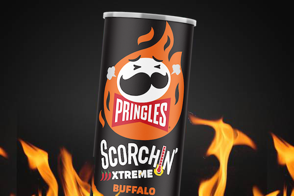 Pringles Scorchin' can